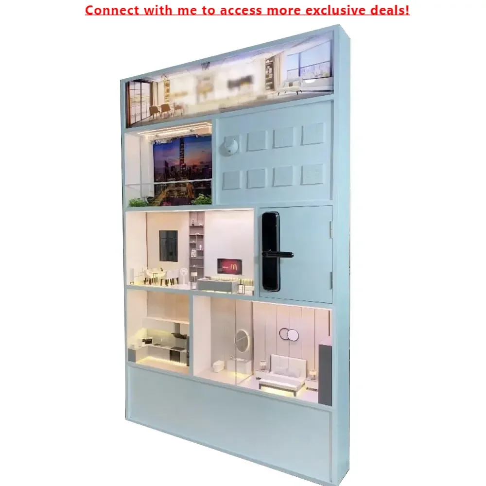 

WiFi Tuya Show Room 100V~240V Smart Home Display Cabinet For Smart Home Villa Apartment Hotel