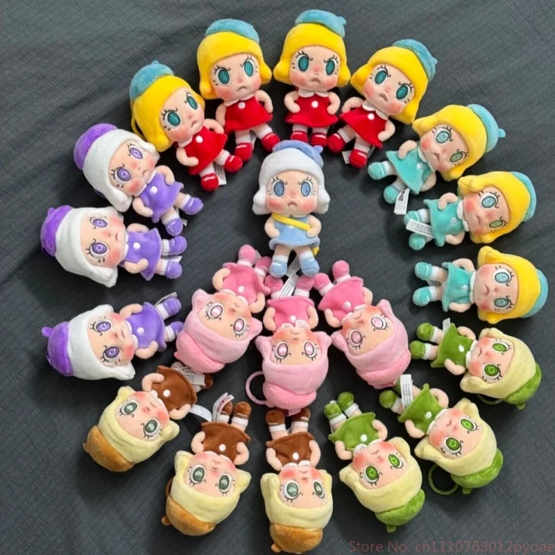 

POP MART Molly Angry Energy Series: Слепая коробка-сюрприз, подвеска-игрушка, кавайная аниме-фигурка, таинственная коробка, кукла, украшение для рабочего стола, подарок