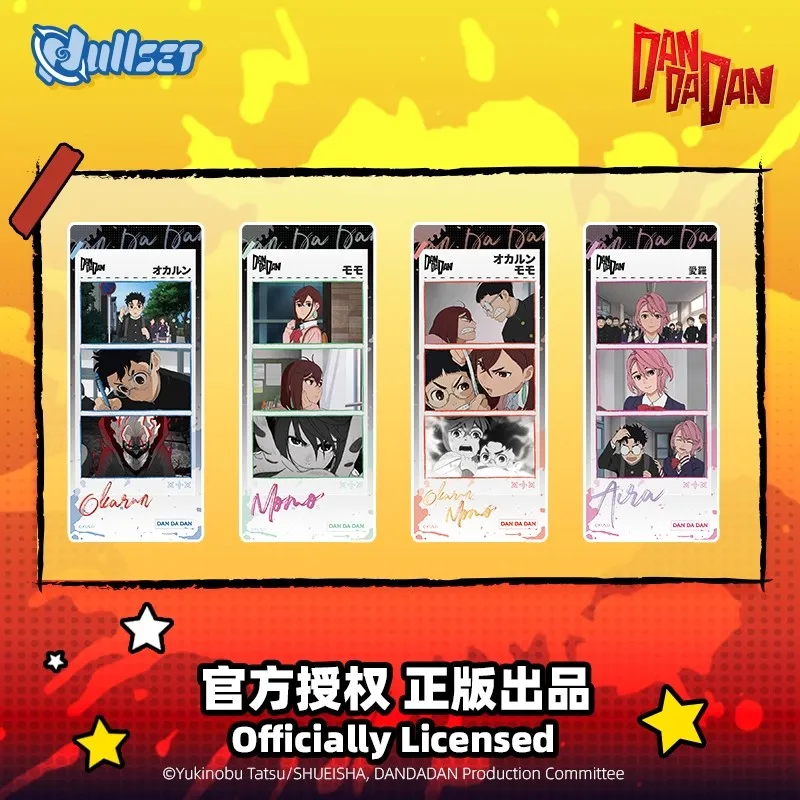 오리지널 누얼셋 단다단 아크릴 캐릭터 TV 씬 시리즈 클리어 카드 모모 오카룬 애니메이션 주변기기 ACG 카드 컬렉션 선물
