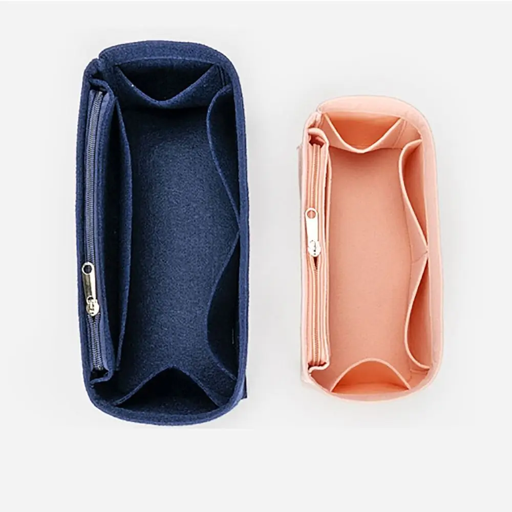 Felt Handbag Insert Bag Bag Support Large Capacity Internal Bag Storage Organization Multi-Pocket Purse Liner for Loewe Puzzle