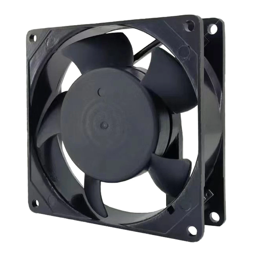 AA9252MB-AT 92x92x25mm AC220V Kipas Pendingin 9CM 9225 Kipas Ventilasi Aksial untuk Kabinet Industri dan Catu Daya