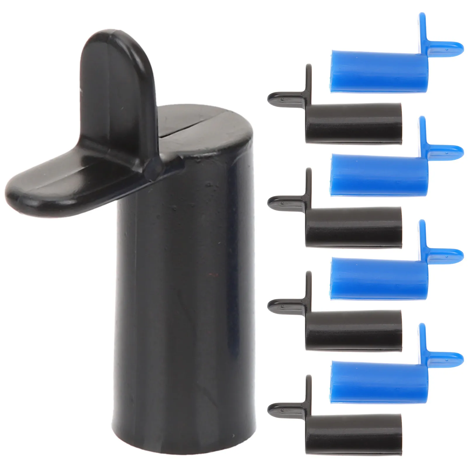 

10Pcs Compact Billiards Cue Bridge Head Easy Carry Pool Rod Bracket for All Cue Types Adjustable Rest Bridge Accessory Set