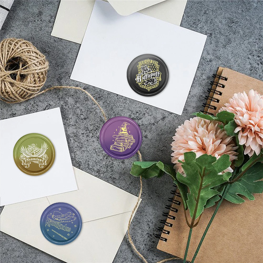 Magical Boy Series Wax Seal Stamps Eagle and Book Halloween Patterns for Decorating Wedding Parties Envelopes Invitations