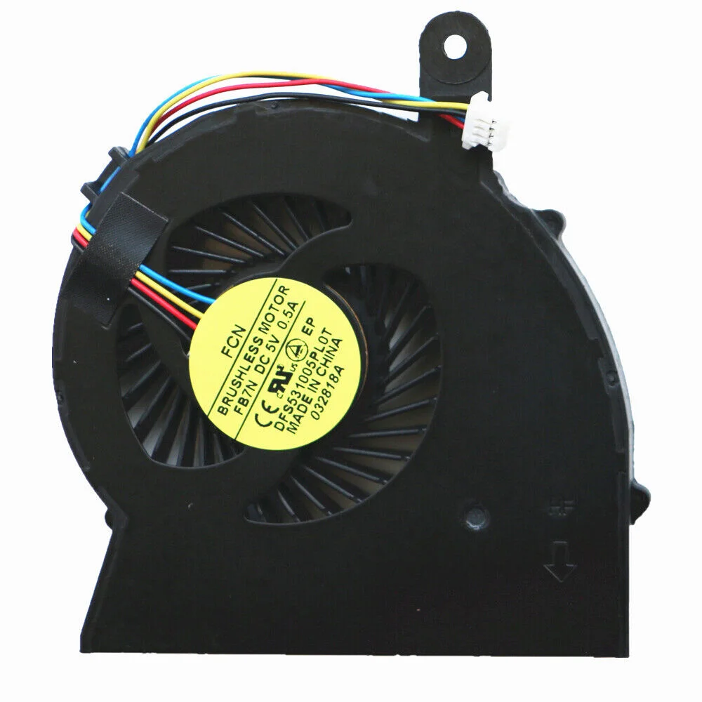 Laptop CPU Cooling Fan for HP ProBook 4340S 4341S Series 683860-001 DFS531005PL0T