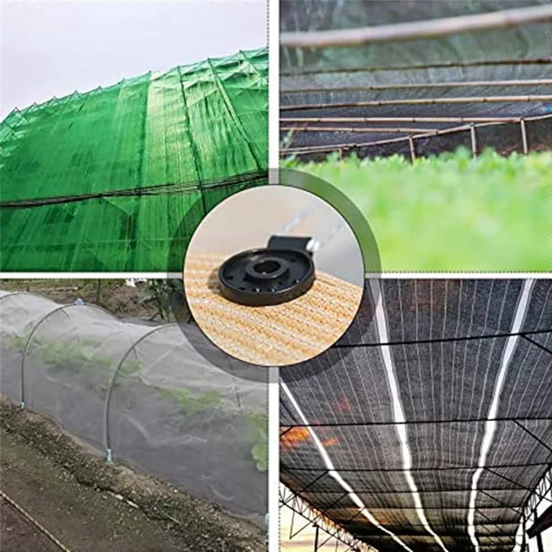 New Shade Cloth Lock Grip-Shade Cloth Clips,Greenhouse Shade Cloth Fix Clamp for Garden Netting,Sun Shade Net (40 PCS)