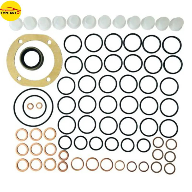 

TANTESTO 10bags Diesel Fuel Pump Injector Gasket Kit Sealing Ring Repair Kits 801671