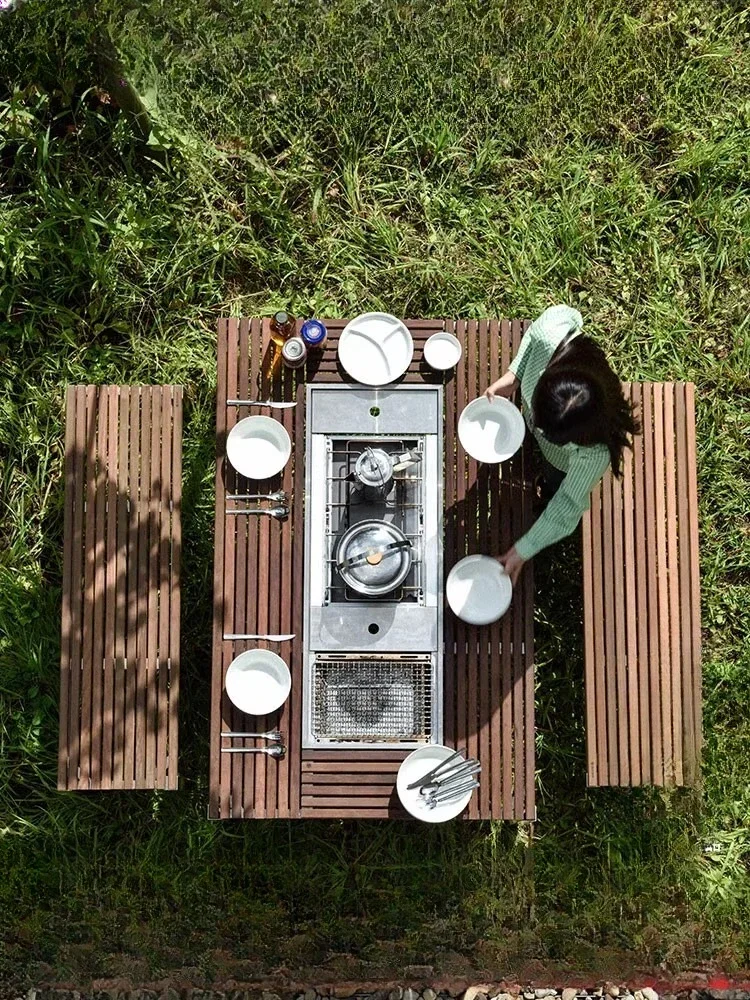 

Открытый садовый деревянный скамейка, стул из камфорного дерева GF-005