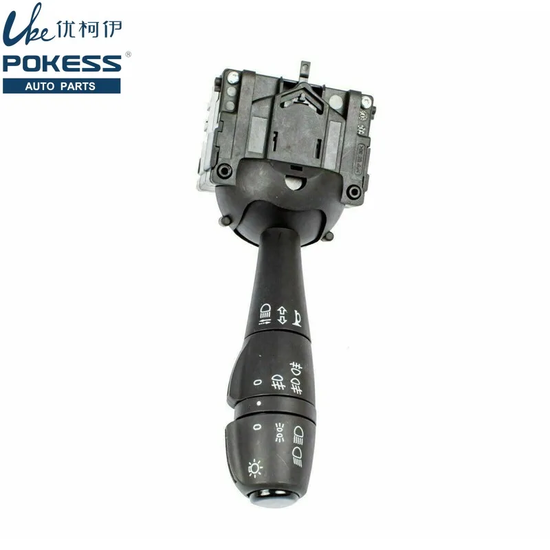 8201167988 Car LHD Headlight Horn Fog Light Switch Stalk Compatible With Renault Sandero Duster Auto Parts