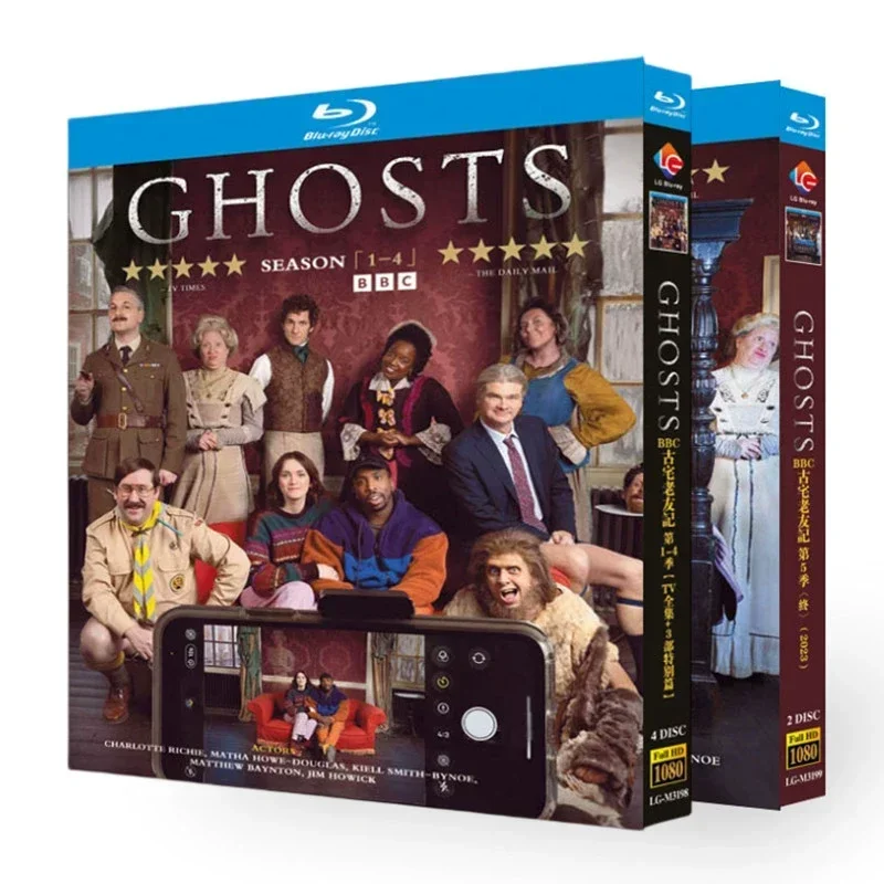 Ghosts Staffel 1-5 Blu-ray Disc