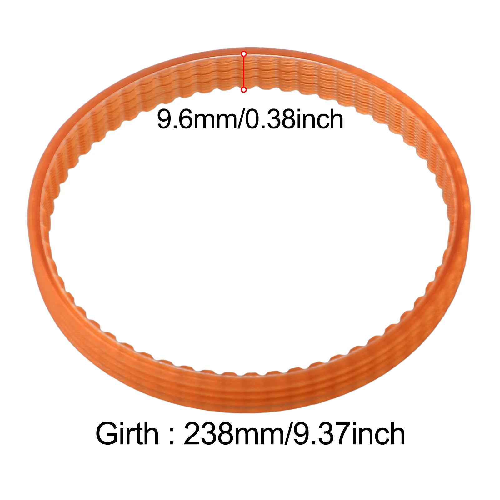 

For 1900B 225007-7 N1923B For KP0810C KP0810 BKP180 Drive Belt Replacement 238*9.6mm Accessories Planers Repair Tools