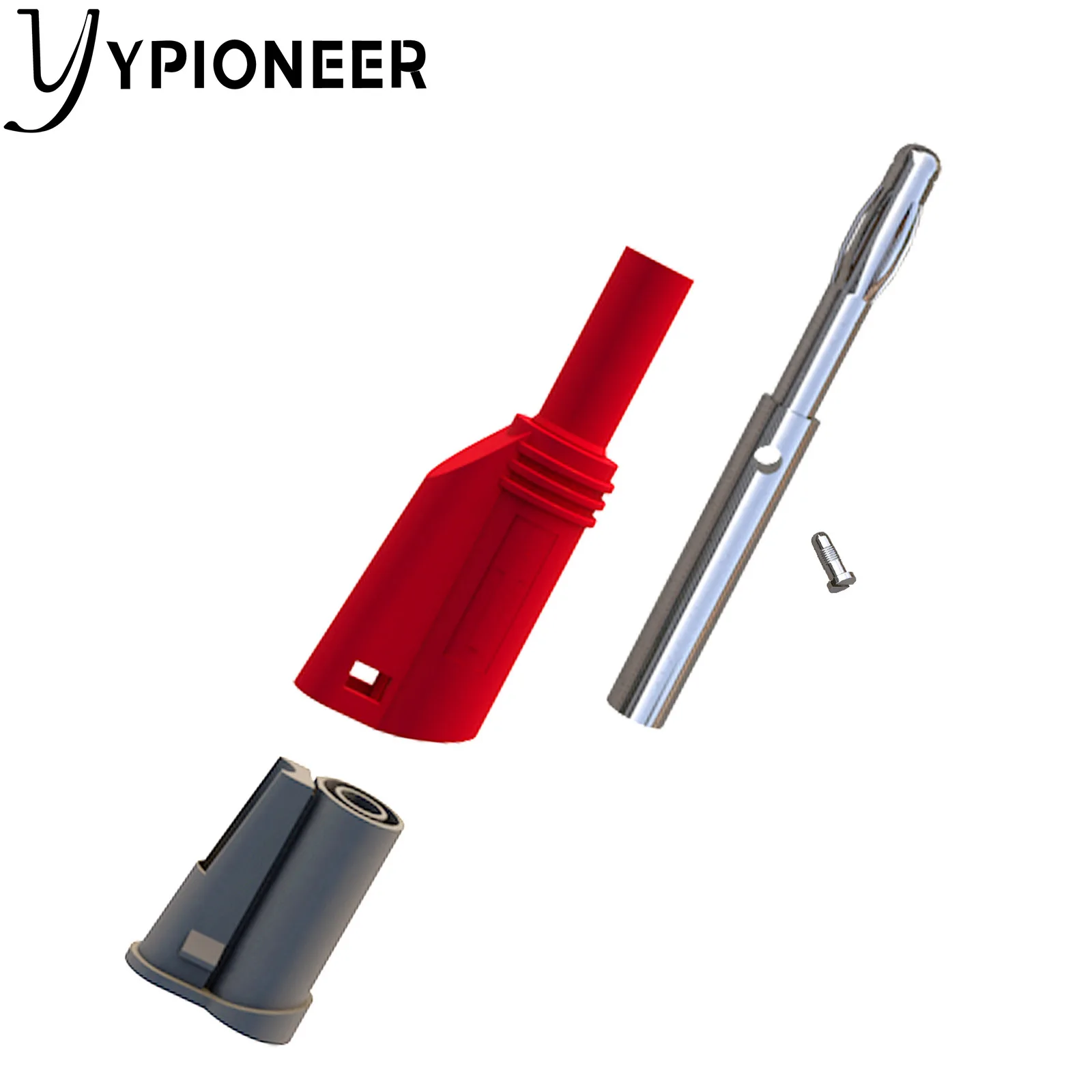 YPioneer P3005 4 мм штабелируемые заглушки типа «банан» безопасные полностью изолированные беспаечные винтовые фиксации разъемы «сделай сам»