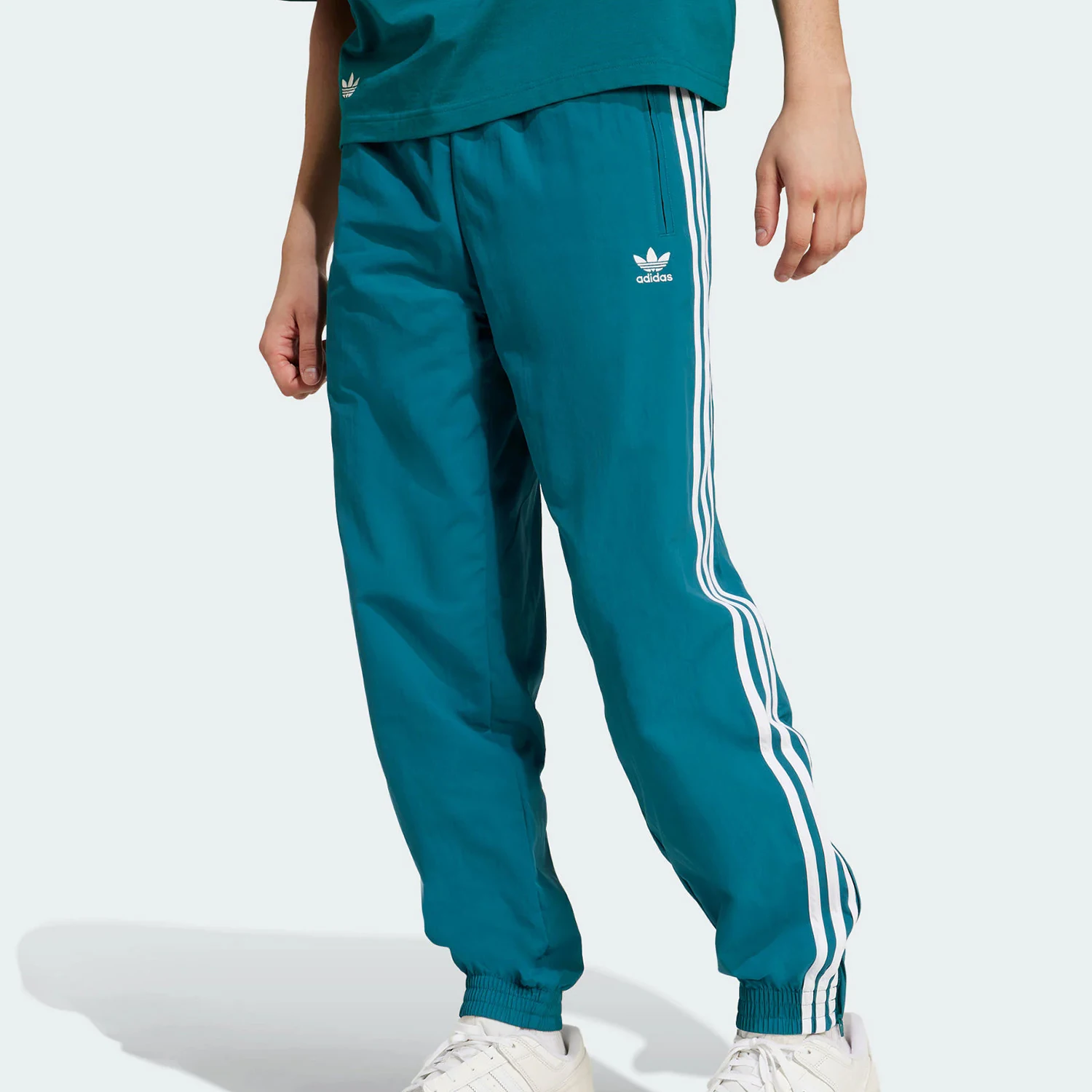 

Официальные мужские классические тканые спортивные повседневные брюки Adidas с тремя полосками IZ3060