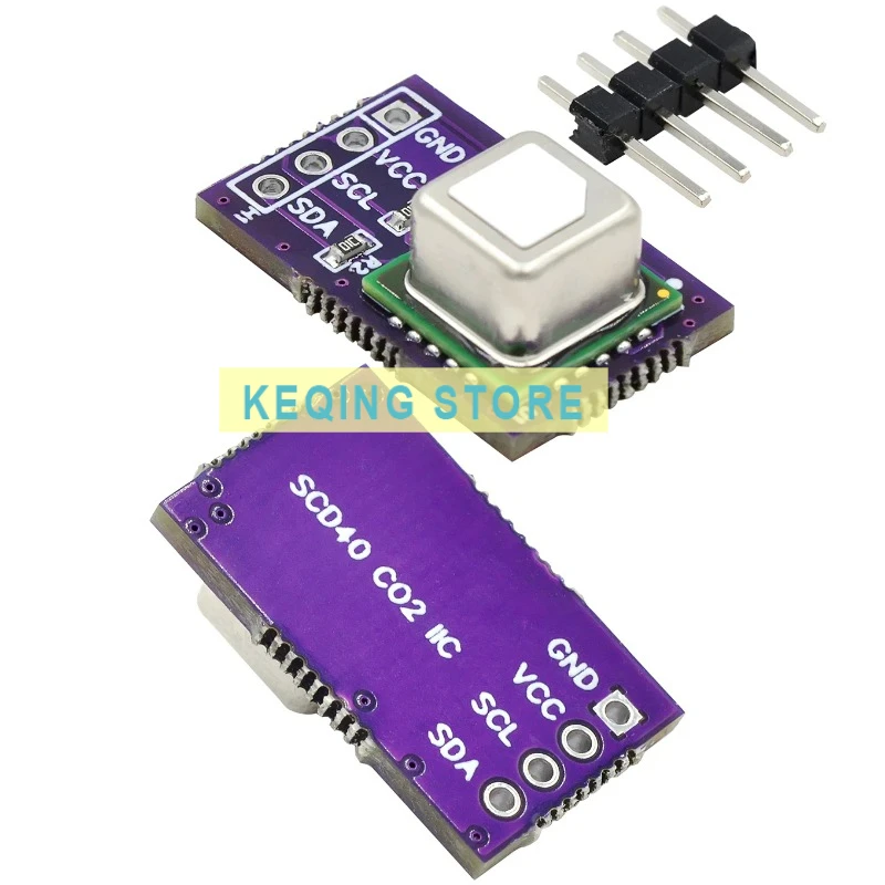 SCD40 SCD41 Gas sensor module detects CO2 CO2 temperature and humidity 2-in-1 I2C communication