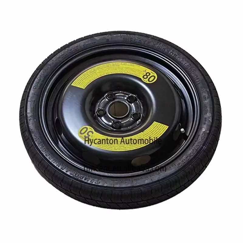 Superior Quality Rubber Material Tire Hub Spare Tyre Wheel Wear Resistant for Golf MK7 MK8 Pcd 125 70 R18