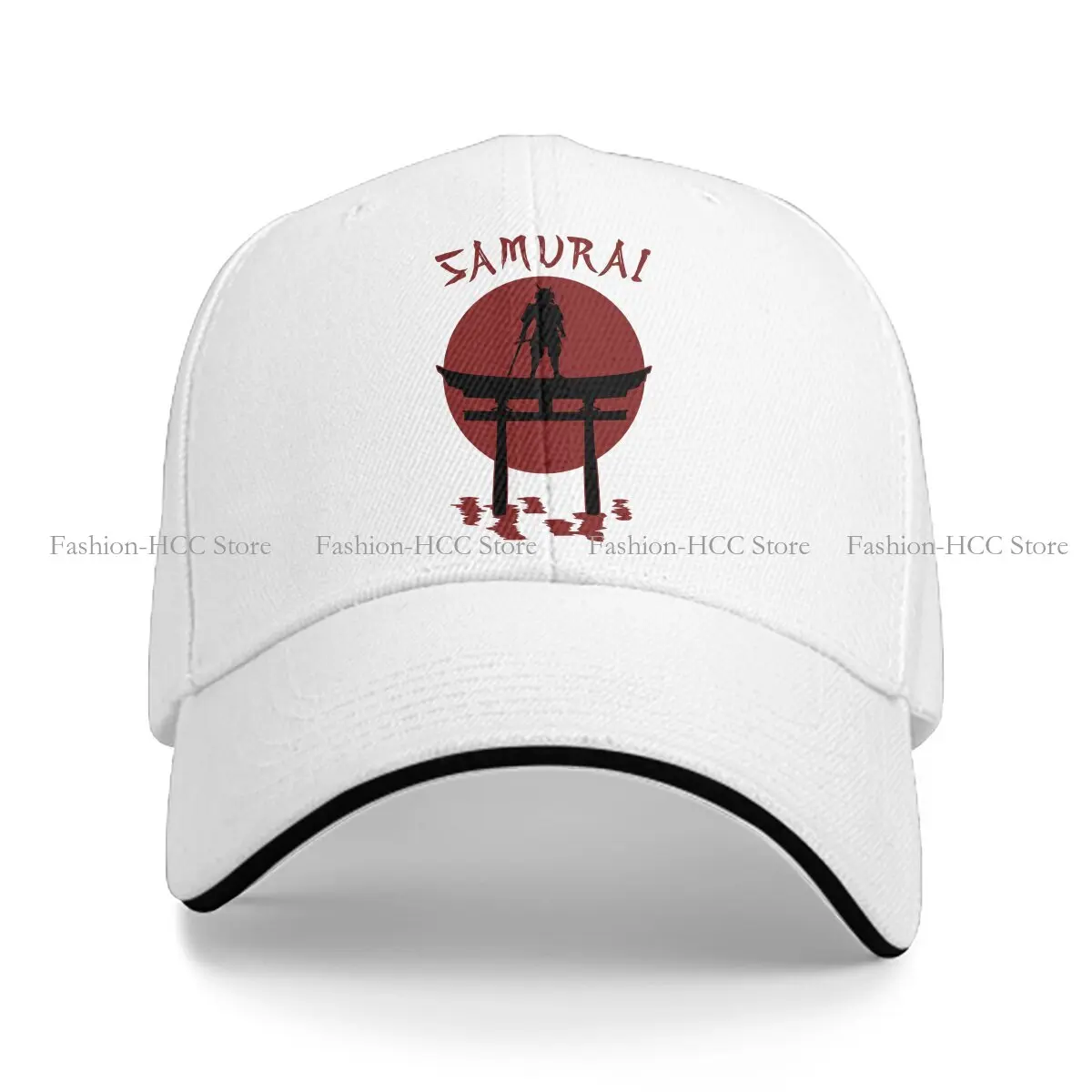 Pure Color Dad Hats Spirit Hat Sun Visor Baseball Caps Japanese Samurai Warrior Bushido Peaked Cap