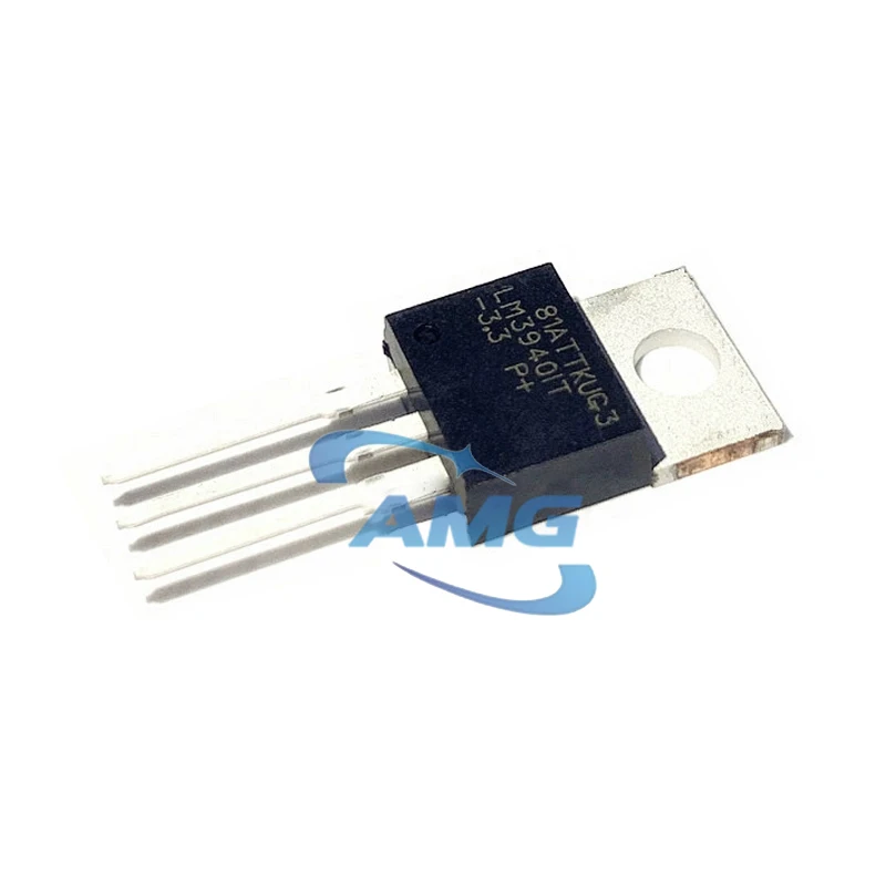 10PCS LM3940IT-3.3 through-plug TO-220-3 1A/3.3V LDO low dropout linear regulator