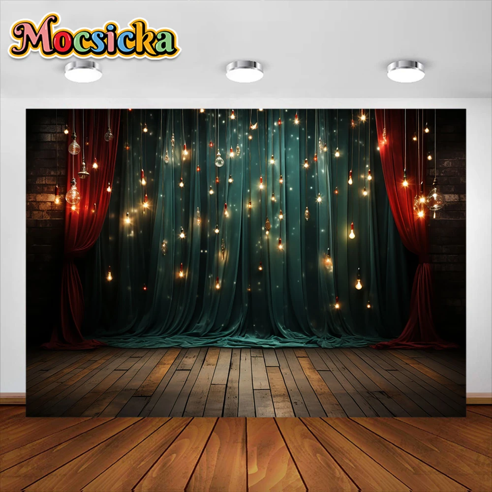 

Mocsicka Space Planets Night Starry Sky Photography Background Moon Milky Way Star Baby Birthday Backdrop Photo Studio Props