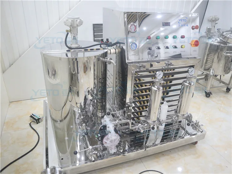Perfume Making Production Line 100L Small Business Fragrance Chiller Mixing Machine Perfume Freezing Filter Equipment Price