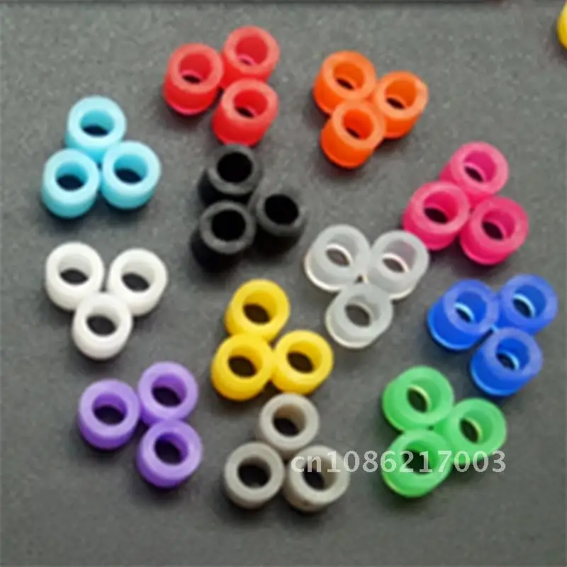 

200 Bird Leg Bands for Parrot Finch Canary Gouldian diameter 3mm Bird Ring Color random delivery