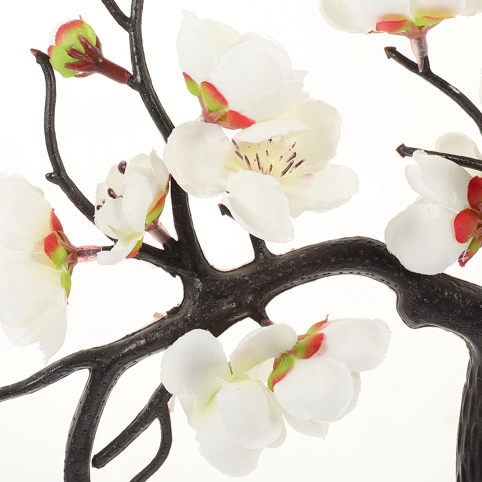 

Realistic Artificial Wintersweets Bonsai Potted Plant Indoor Outdoor Decoration Desktop Faux Flower Decor Artificial Bonsai,