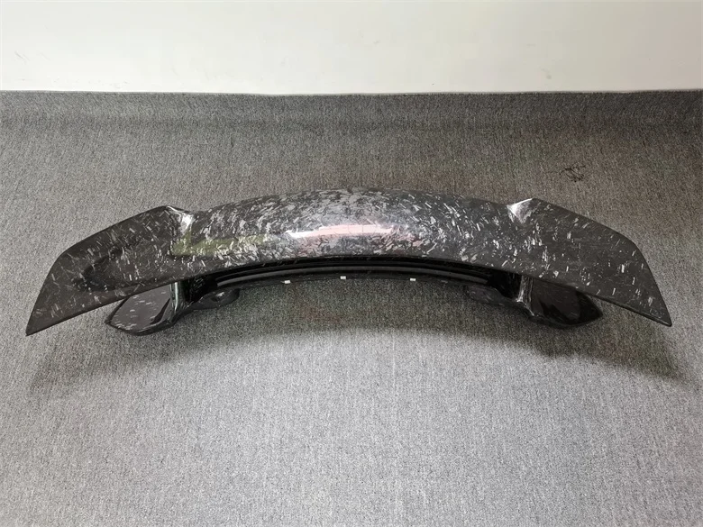 SD Style Forged Carbon Fiber Rear Spoiler Wing for 911 992 Carrera Carbon Fiber Trunk Spoiler