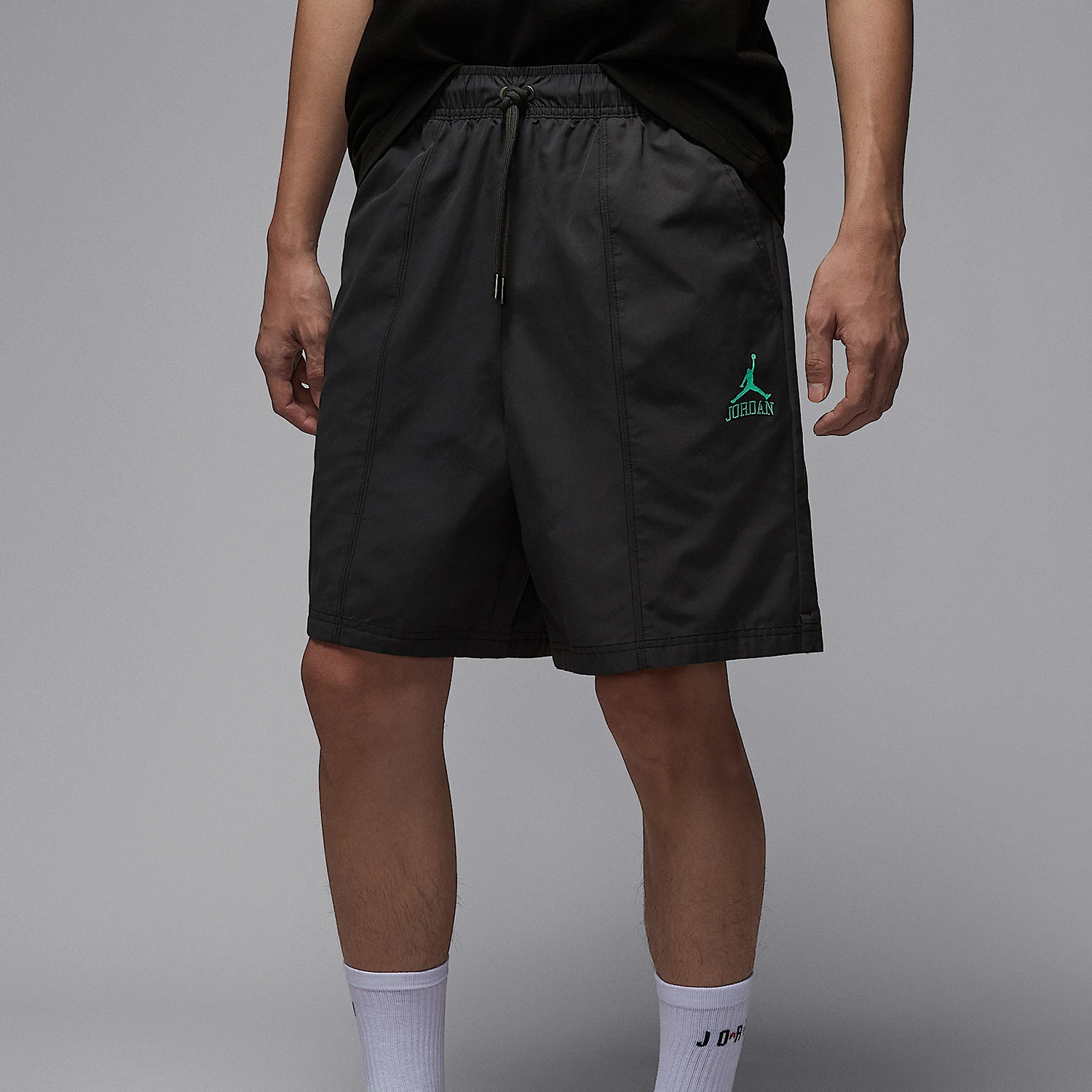 شورت Nike Genuine JORDAN للرجال منسوج ومخيط كاجوال قابل للتنفس II0485-010