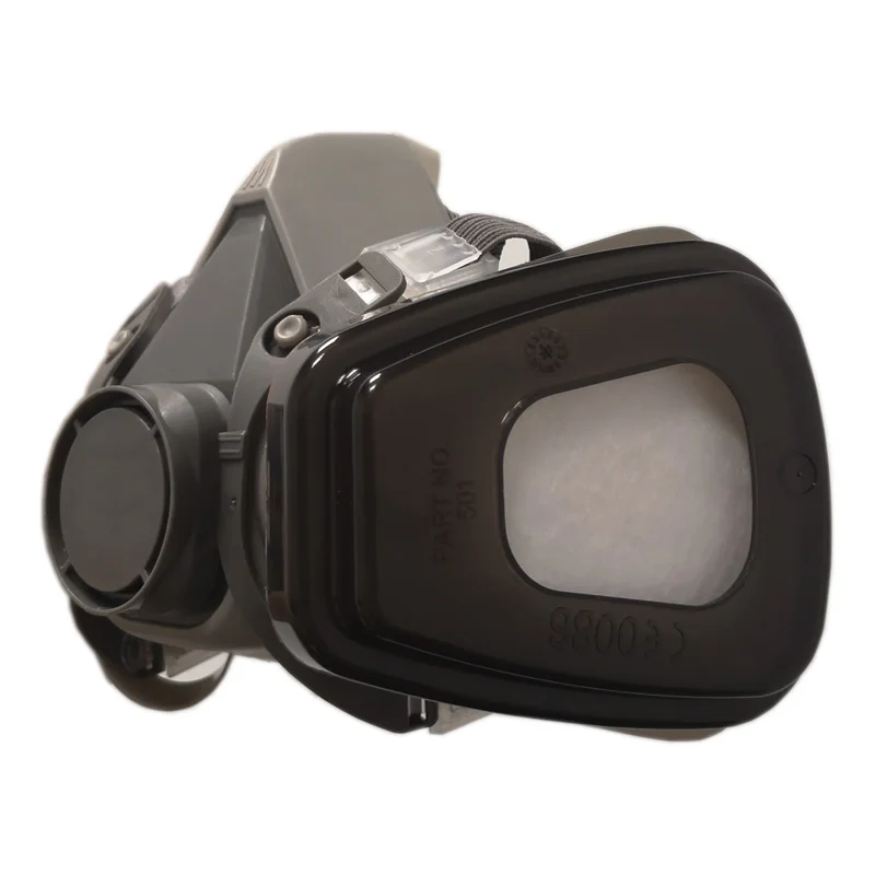 2-10pcs Creative Transparent Black 501 Filter Cap Cover Replace 5N11 For 6001 6200/7502/6800 Gas Mask Respirator Accessories