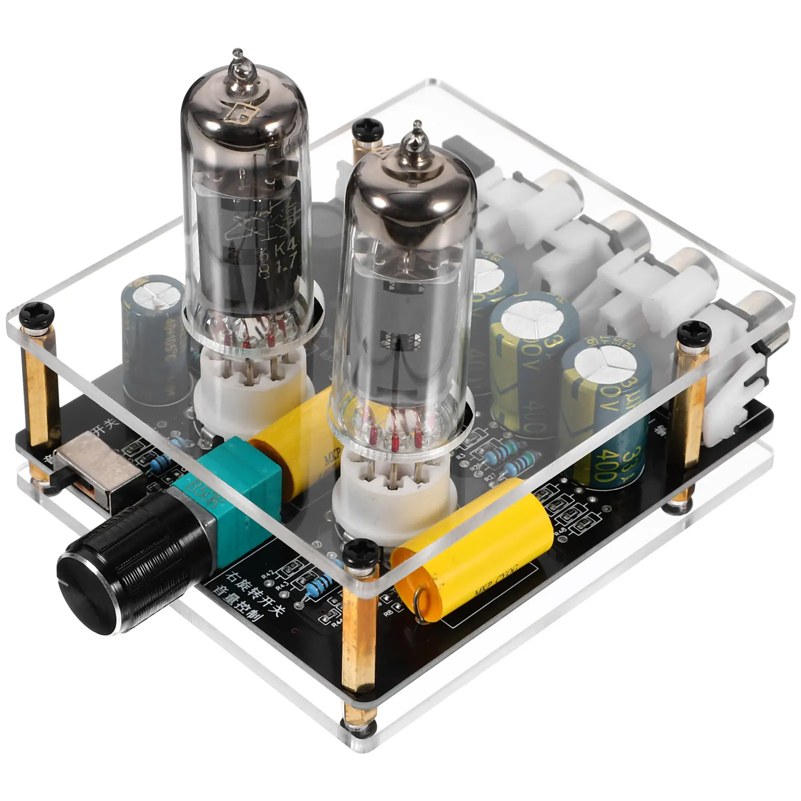 

Вакуумная ламповая трубка-предусилитель для проигрывателя винила, DIY Hi-Fi аудиосистема, стерео предусилитель-усилитель