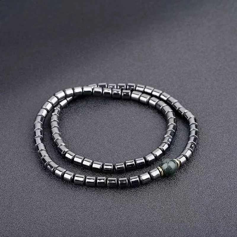 

Natural Terahertz Bracelet, Stylish and Simple Men's and Women's Models