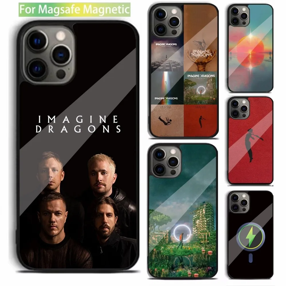 I-Imagine Dragons Loom Band Phone Case For iPhone 16,15,14,13,12,11,Plus,Pro,Max,Mini Magsafe Magnetic Wireless Charging