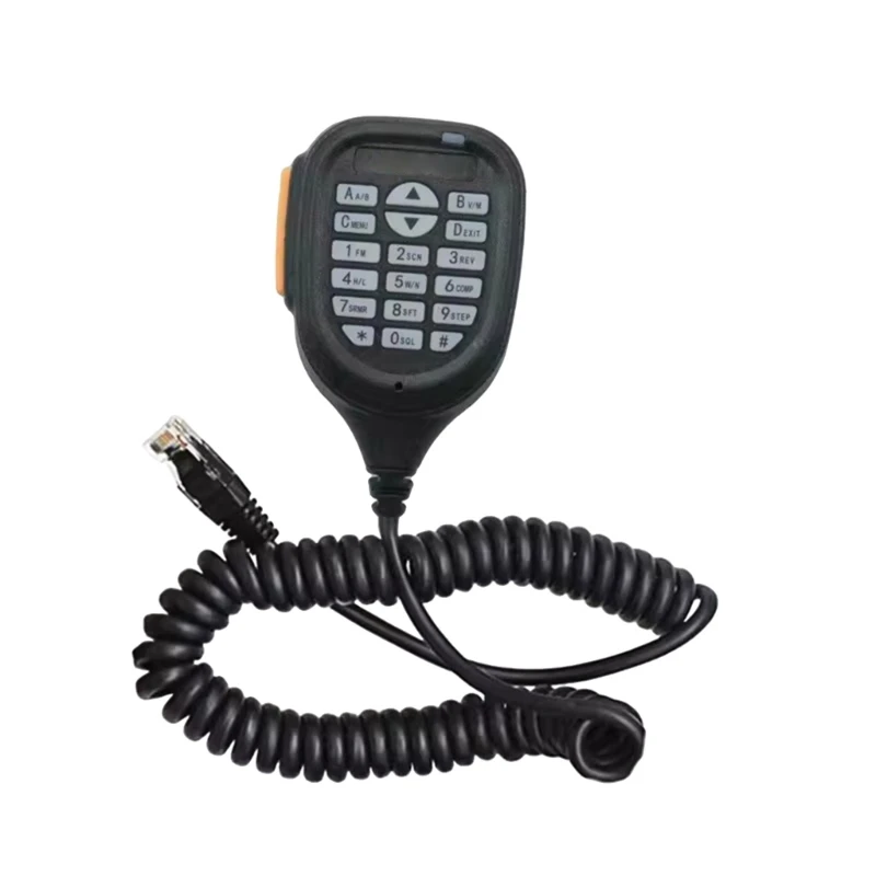 

Small Two Way Radio Speaker Microphone Stable Performances Logistics Transportation Tool Simple Use for BJ218 BJ318