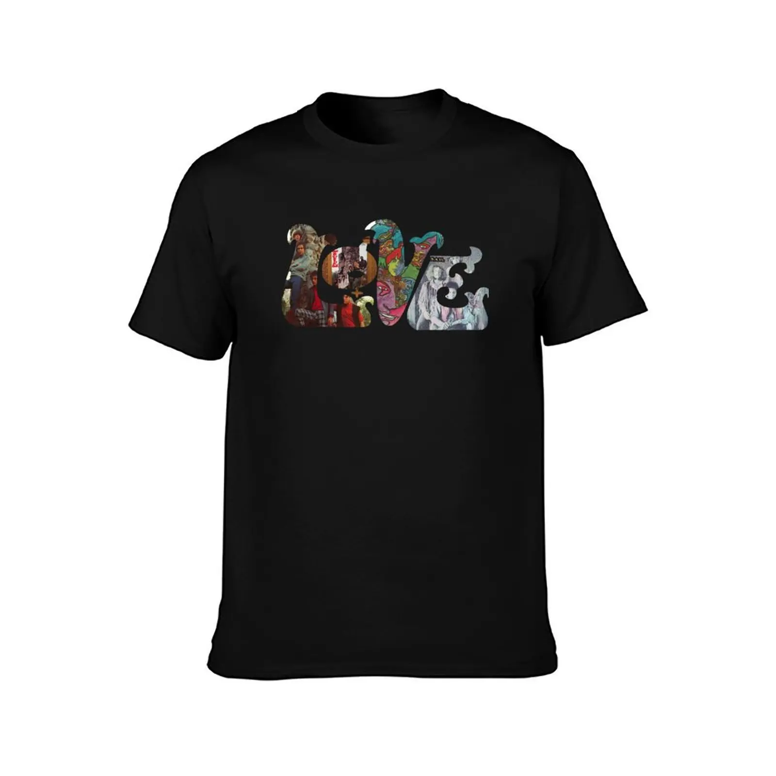 Arthur Lee and Love Album Logo T-Shirt Summer Casual Cotton Tee Oversized Streetwear Tops Vintage Graphic Print 100% Cotton