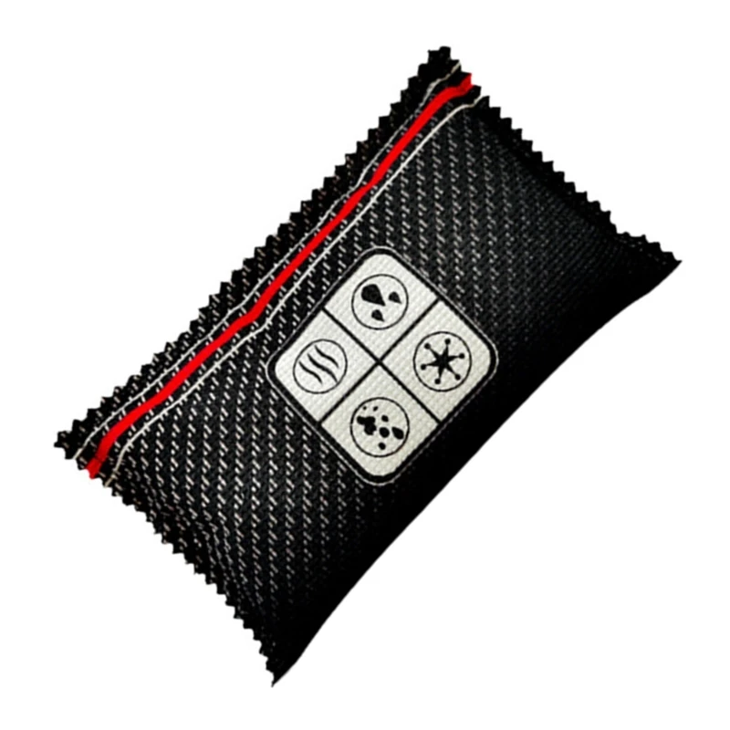 Deshumidificador desecante para coche, bolsa deshumidificadora reutilizable, bolsa absorbente humedad, multifunción para y