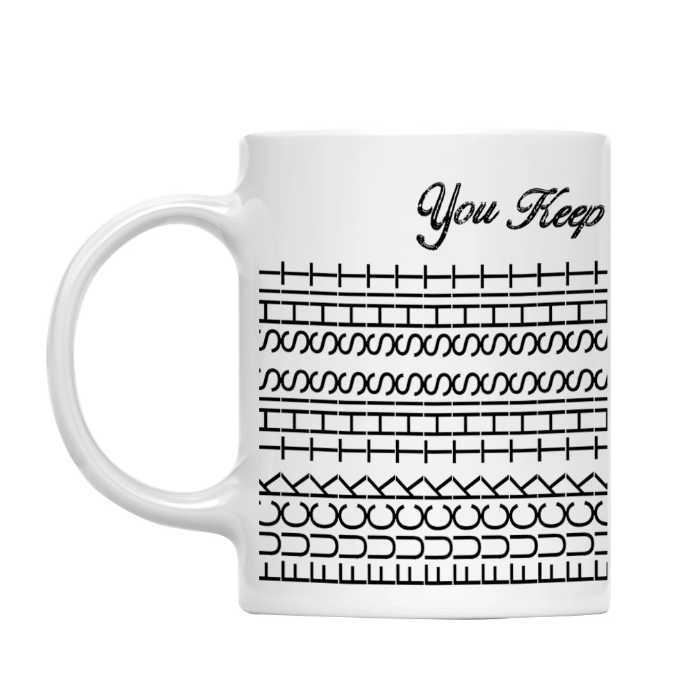 كوب قهوة برسالة مخفية سعة 11 أونصة، كوب قهوة مضحك F This Shit مع رسالة سرية من السيراميك You Keep Me Sane Cup for Office Humor