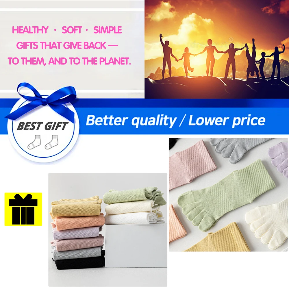 3 Paar Sommer-Zehentrenner-Socken für Damen – reine Baumwolle, antibakteriell, geruchshemmend, atmungsaktives Mesh-Design für Pilzschutz – Detail 14