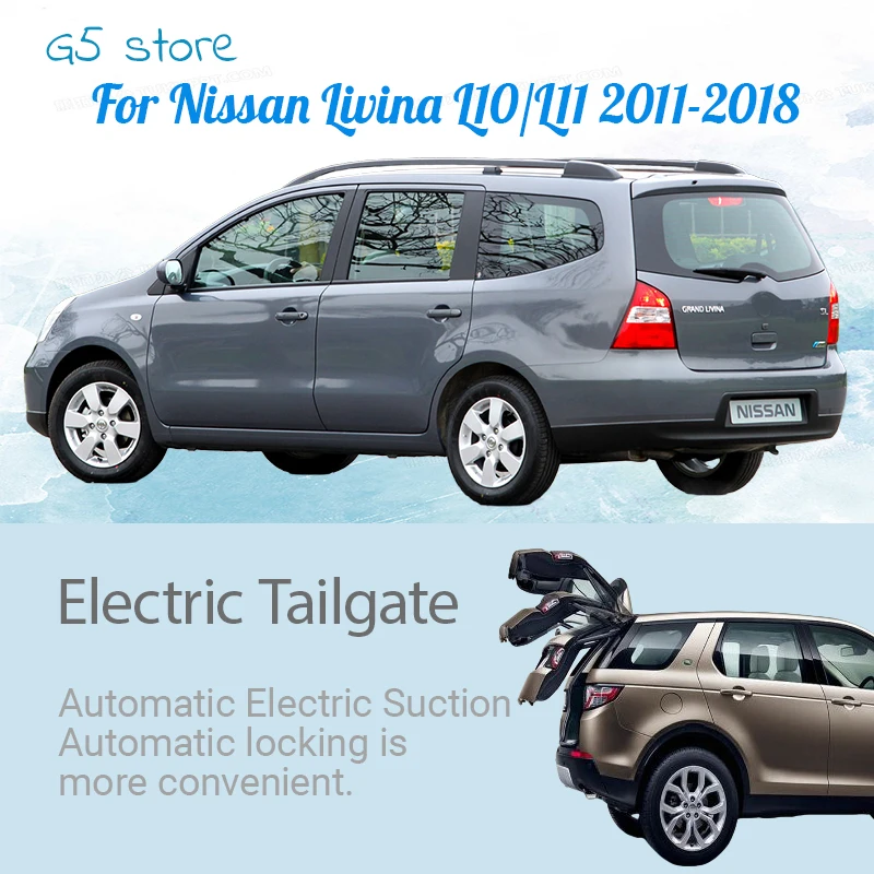 

Power Electrically operated Smart Automatic tailgate modification system For Nissan Livina L10/L11 2011-2018