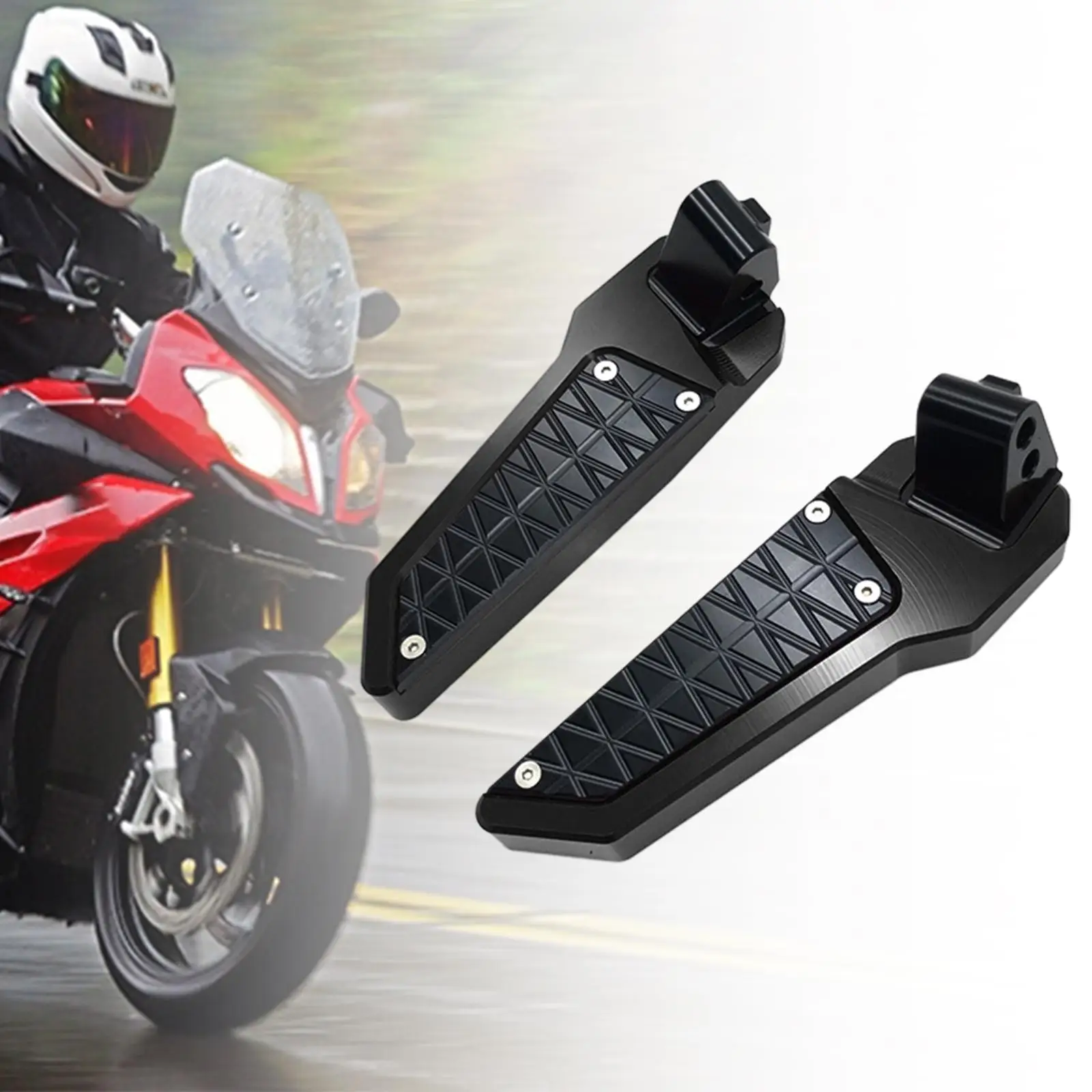 

Rear Passenger Footpad Aluminum Alloy Footboard for Honda Adv150 Adv160