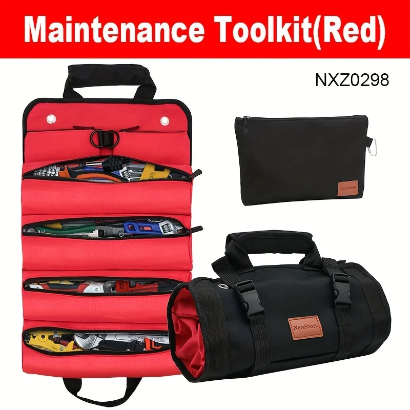 

Сумка для инструментов электрика и механика, складная сумка, портативный органайзер для инструментов повышенной прочности для мужчин и женщин, портативная сумка, ящик для хранения