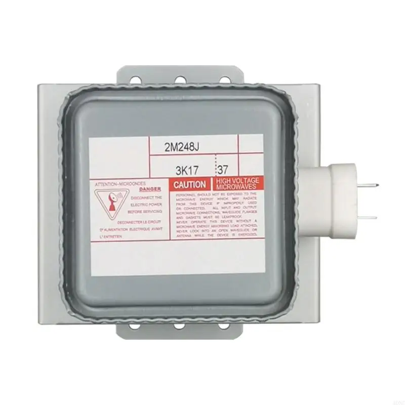A0NC Microwave Magnetron Conveniently Install Microwave Oven Magnetron 2M248J Microwave Oven Tube Metal Texture for Microwave
