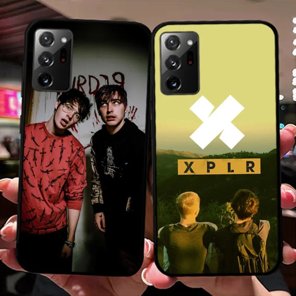 S-Sam And Colby XPLR Phone Case For Samsung Note 8 9 10 20 Pro Plus Lite M 10 11 20 30 21 31 51 A 21 22 42 02 03