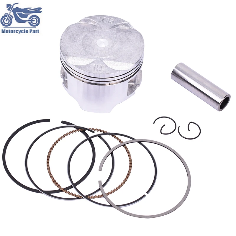 70mm 70.25mm 70.5mm 70.75mm 71mm Motorcycle Piston and Ring Kit For Honda AX-1 250 1988-1990 NX250 Dominator NX 250 1988-1993