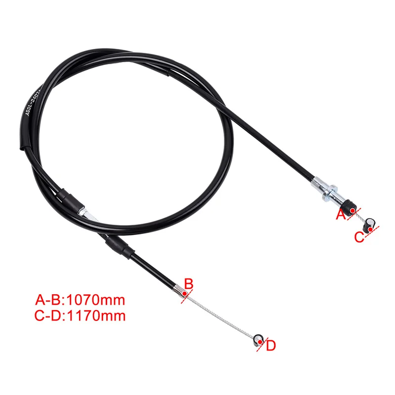 

Motorcycle Parts Adjustable Clutch Cable Line Wires For Kawasaki KX250 KX 250 KX250F 2009-2010 OEM 54011-0087