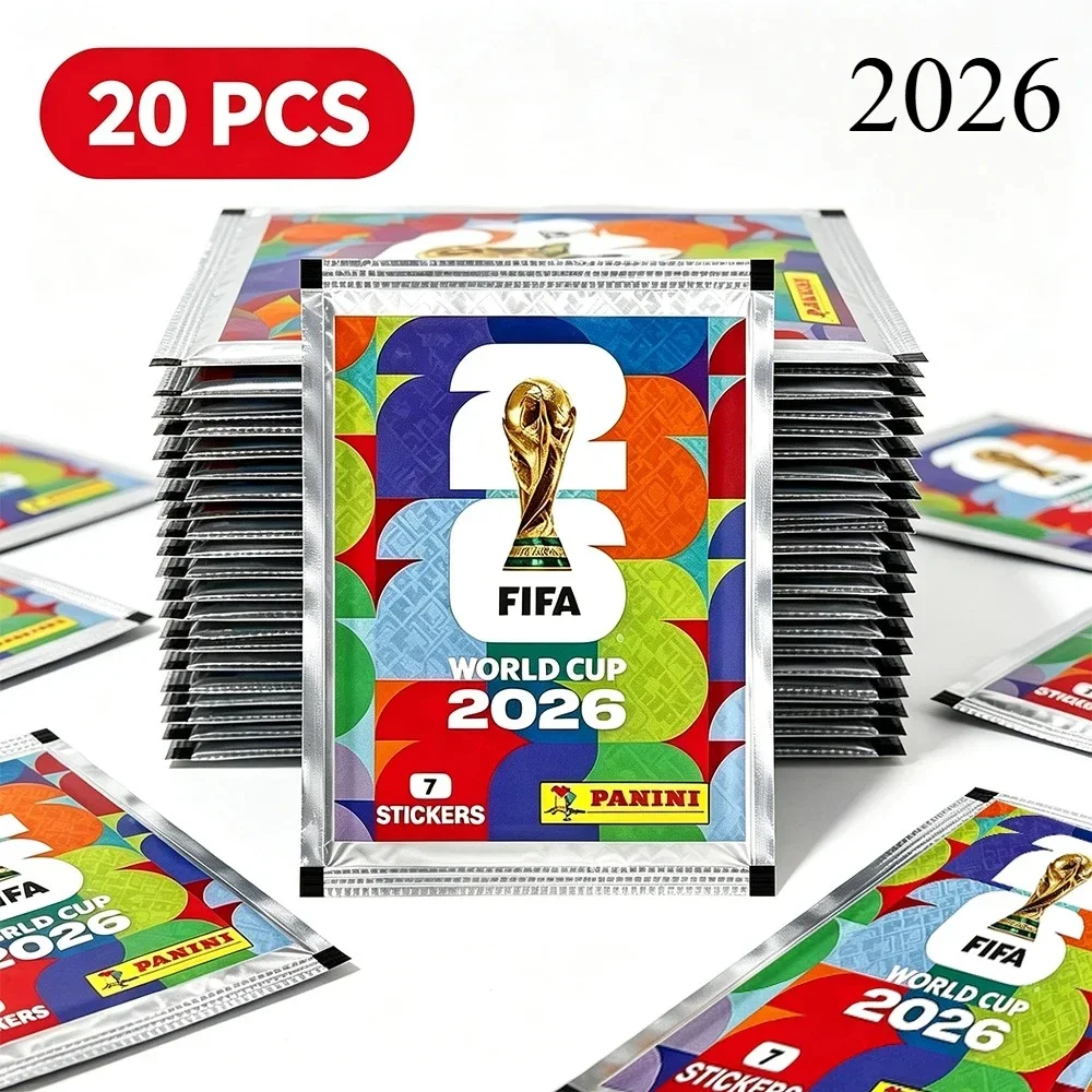 Kit Pegatinas Coleccionables Fútbol Copa Mundial FIFA 2026 Caja Panini Álbum Regalo Cumpleaños Aficionado view 3