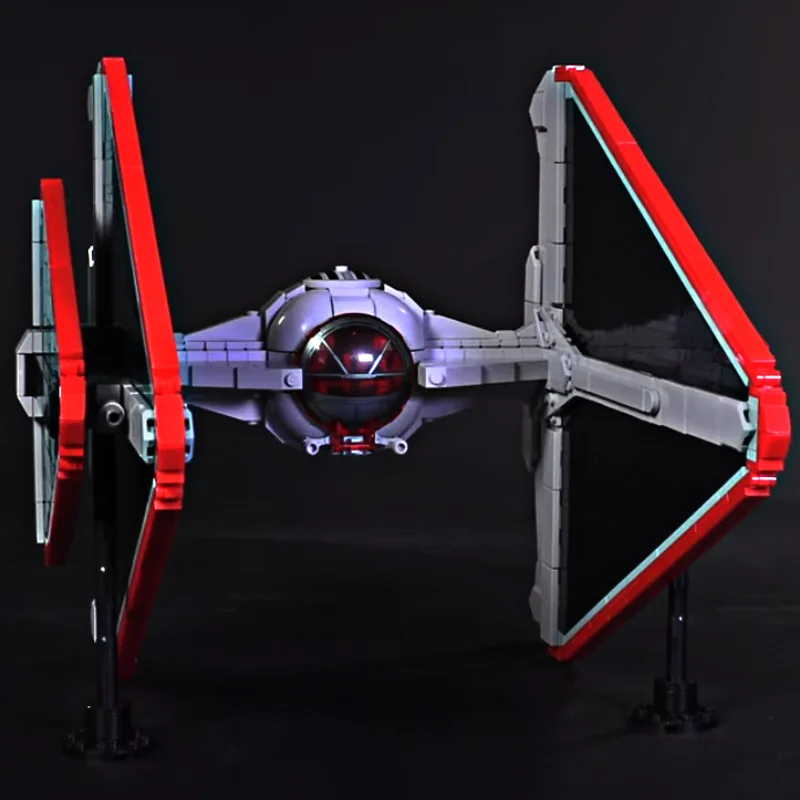 Tie Fighter Belati 1518 Buah Panduan PDF Tanpa Stiker Set Mainan Pendidikan Blok Bangunan untuk Hadiah Anak-anak