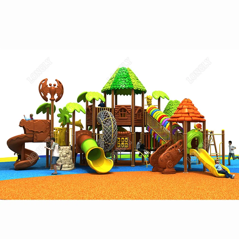 Best Quality Outdoor Playground Equipment Kids Plastic Slide Made LLDPE for Garden School Sports Park Residential Areas Park