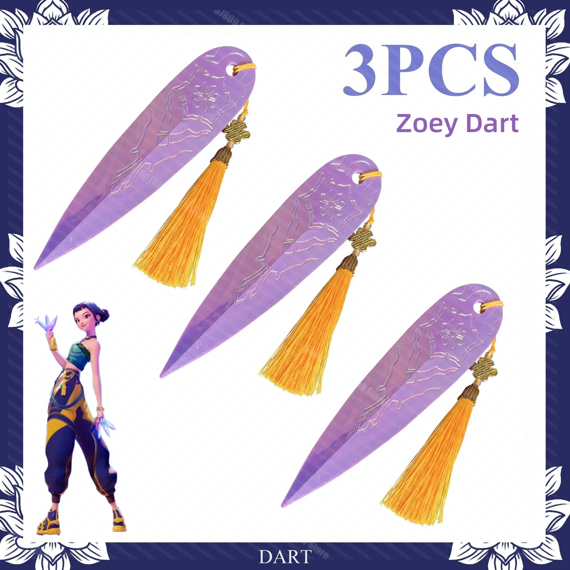 شيطان هنتر زوي دارت لعب الأدوار الدعامة K-pop فتاة مجموعة استعادة شخصية لوازم كرنفال فستان الحفلات الملحقات #1