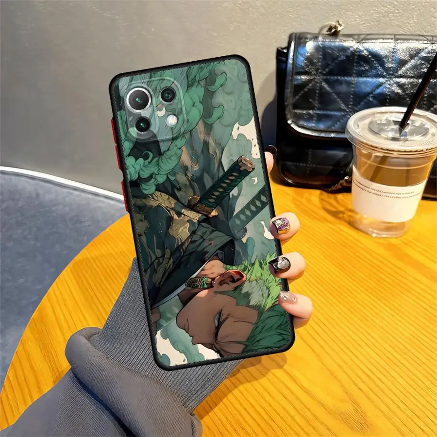 Capa para xiaomi mi 10t 12t 14 13 pro 12x 13 11 lite 11t capa traseira de telefone uma peça criatividade luffy