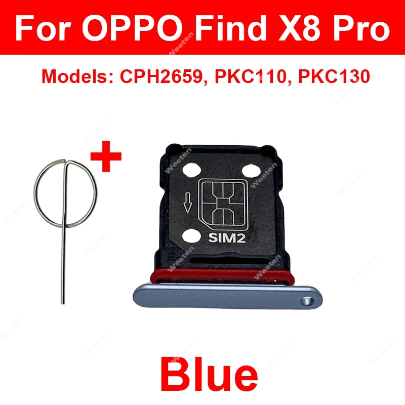 SIM Card Tray For OPPO Find X8 Find X8 Pro Ultra Sim Card Holder