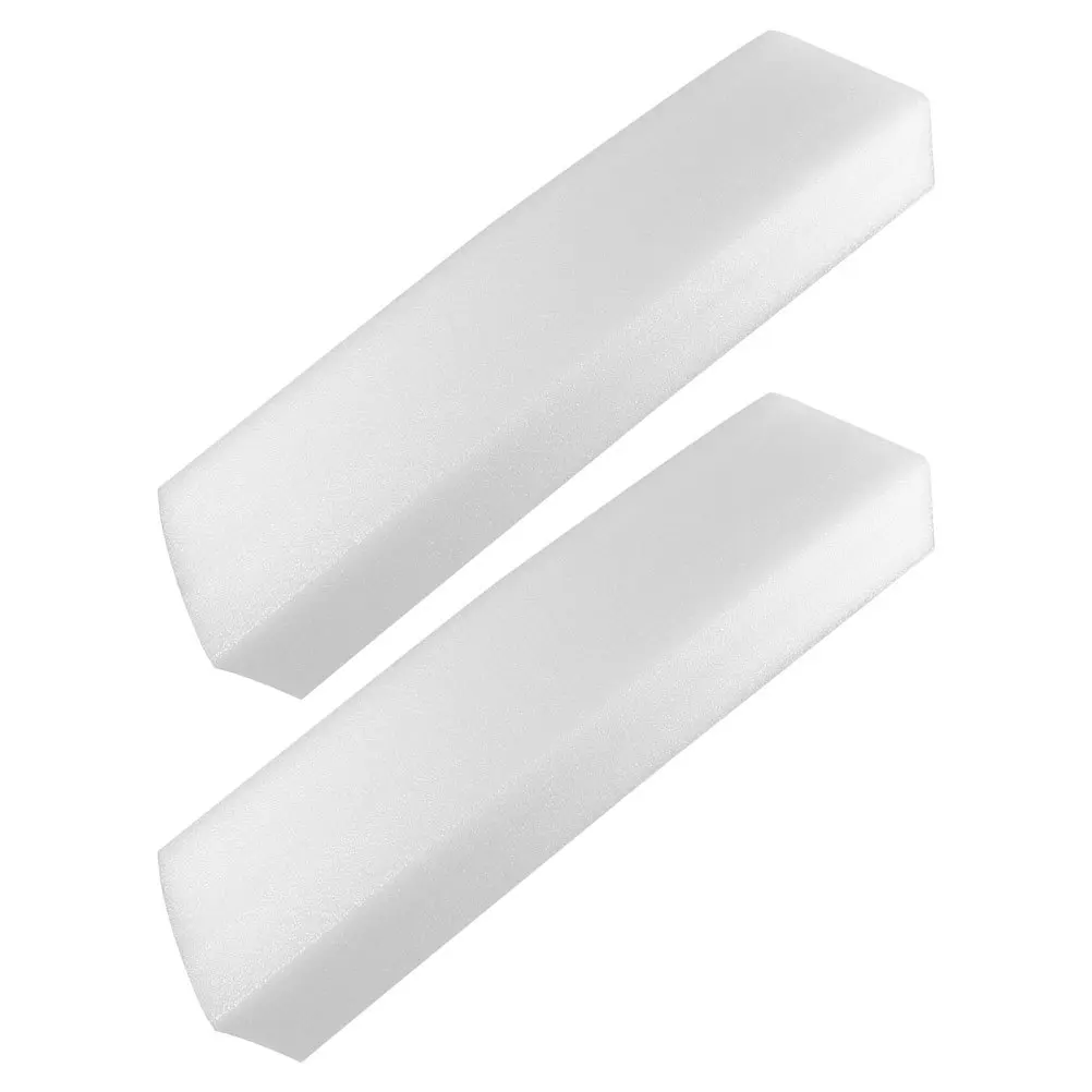 2개입 플로럴 폼 블록 화이트 웨트 플로럴 폼 베이스 꽃꽂이용 신선한 인공 꽃 공예 모델링