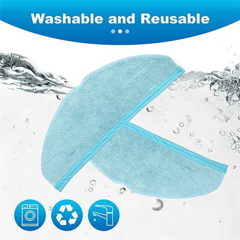 【Berserk】For  Homerun Serie 7000 XU7100/01 XU7100/02 Karcher RCV 5 Replacement Parts Main Side Brush Mop Cloth Accessorie